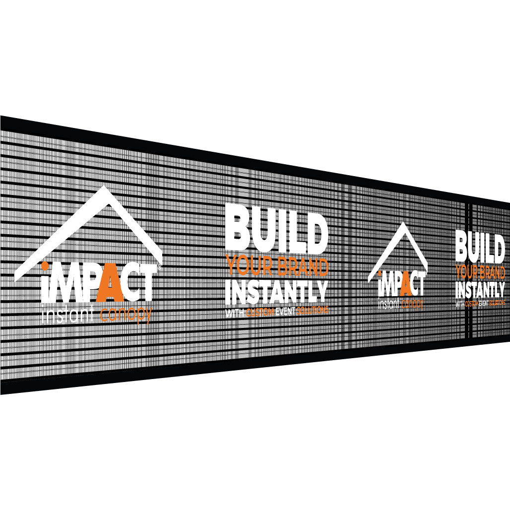 Custom Printed Event Fencing - Impact Canopies USA