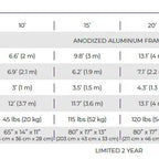 Custom Printed Expo Dome Aluminum Frame Canopy - Impact Canopies USA