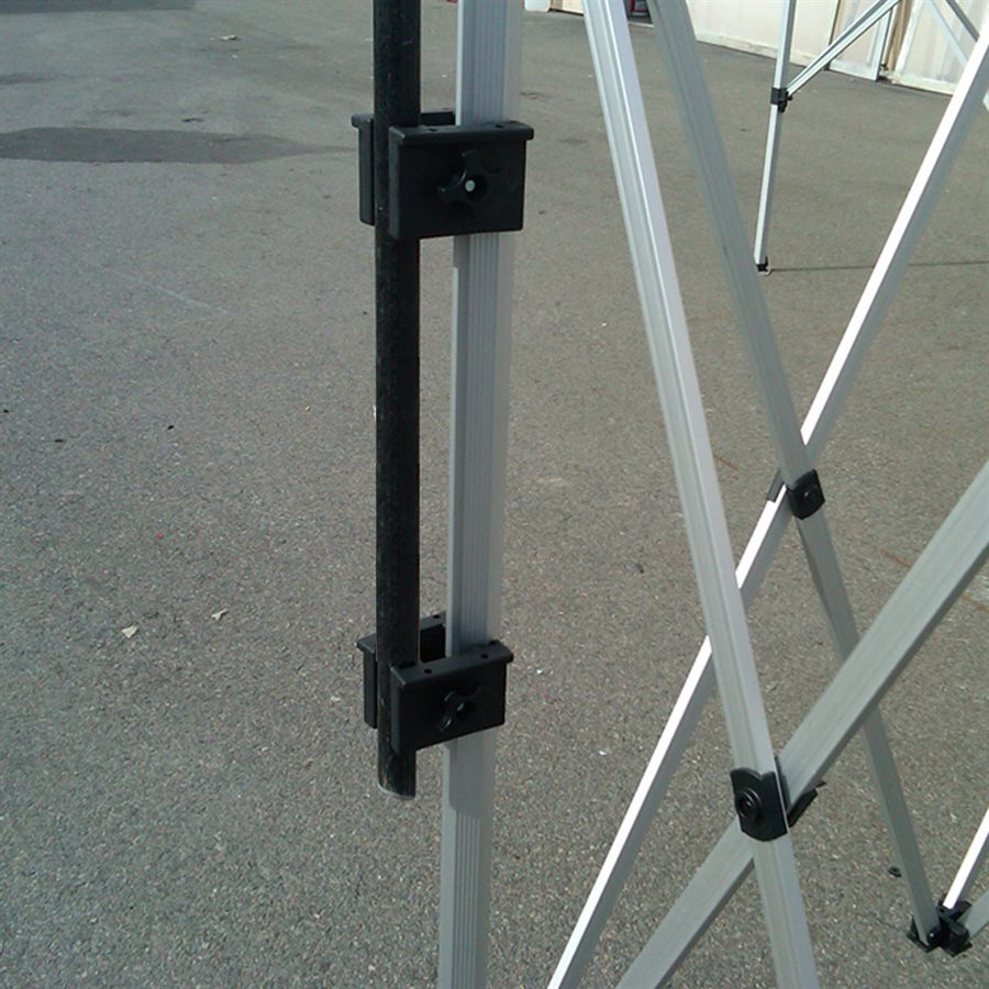 Pop Brackets Flag / Banner Pole Bracket for Pop up Canopy Tent Leg – Impact Canopies USA