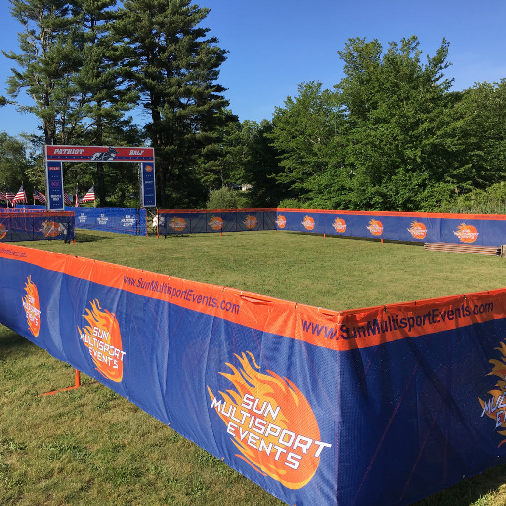 Custom Printed Freestyle Fencing - Impact Canopies USA