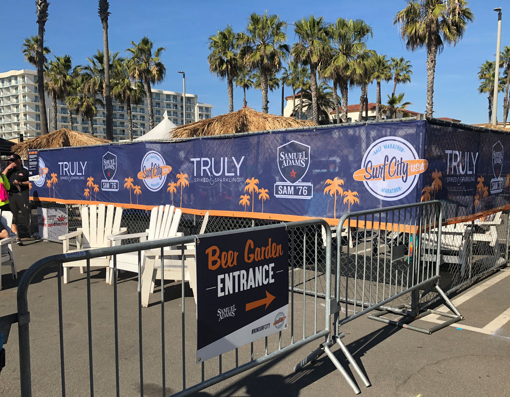 Custom Printed Freestyle Fencing - Impact Canopies USA