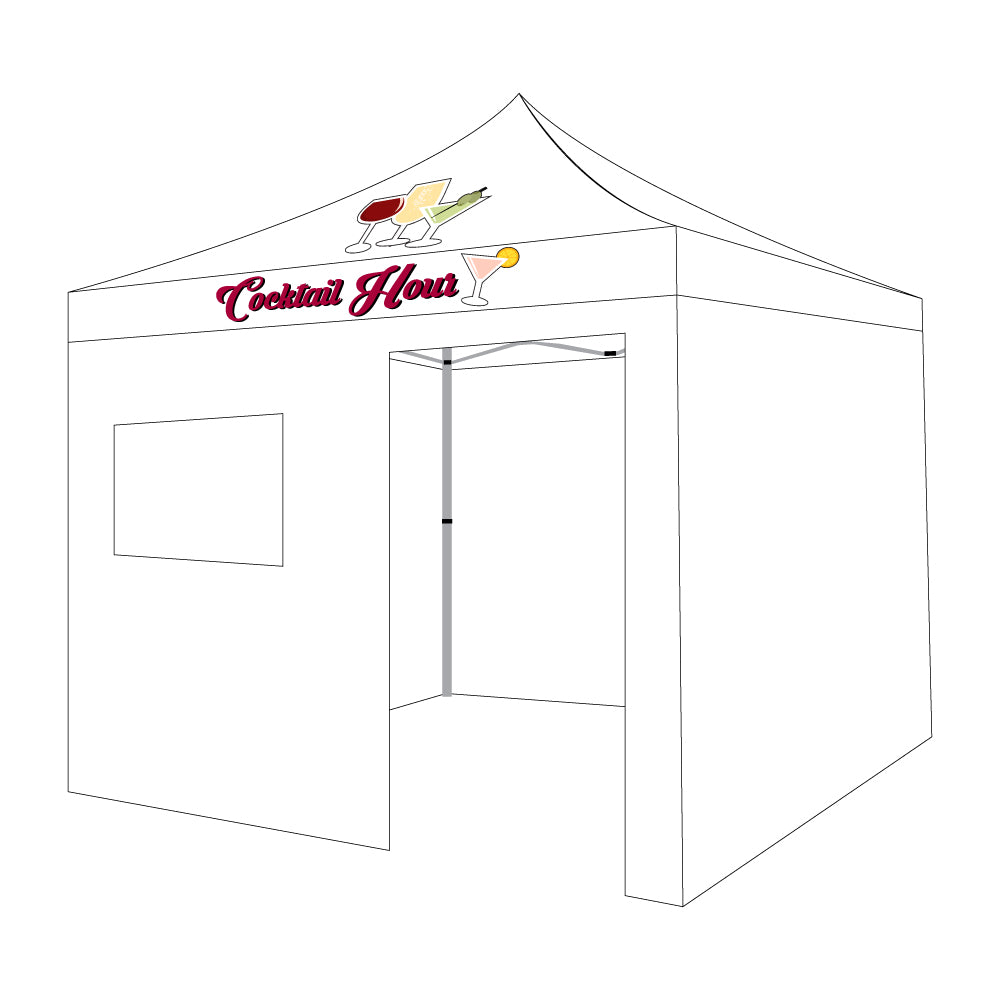 Cocktail Market Canopy - Impact Canopies USA
