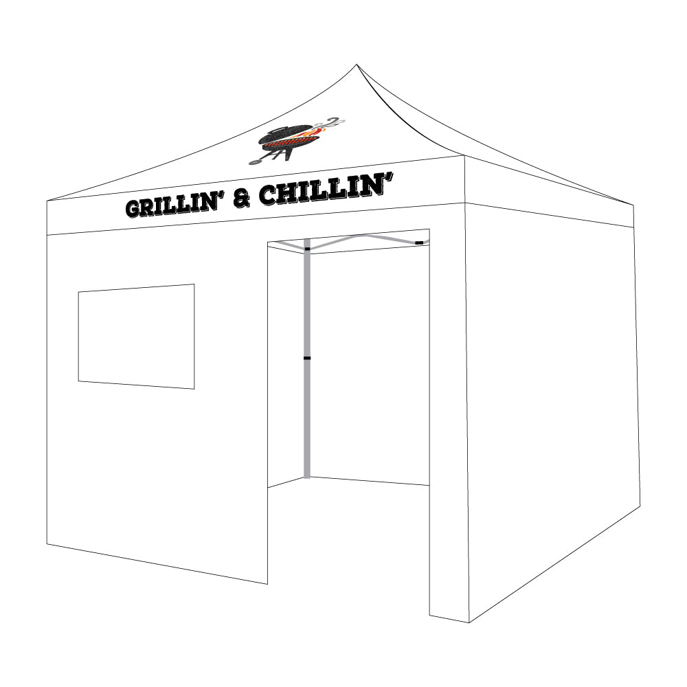 Grillin Market Canopy - Impact Canopies USA