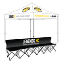 Legends SCV PACKAGE 2 (10x10 canopy & 6-player bench)