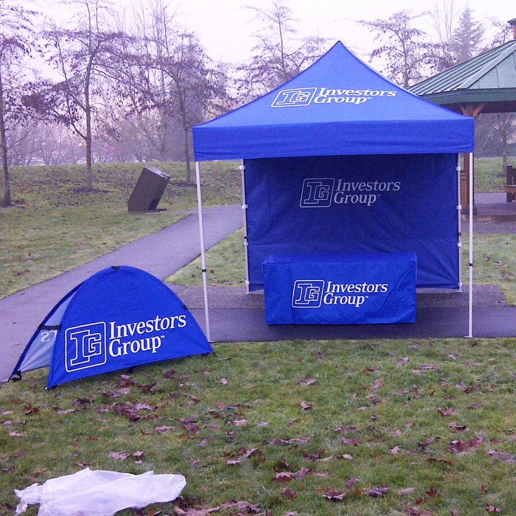 Pop Up Project Sign Custom Printed Luna A-Frame Pop-Up Sign – Impact Canopies USA