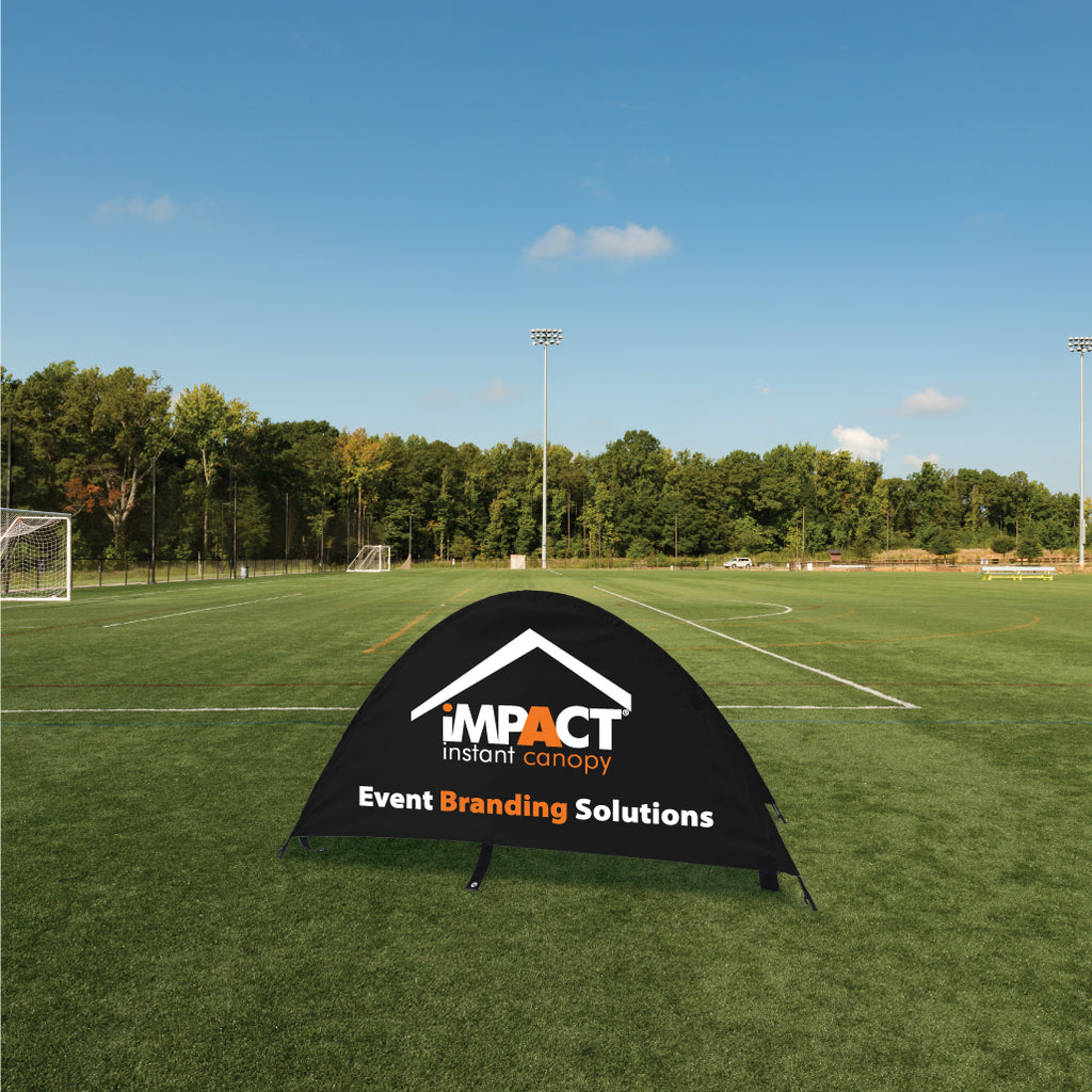 Pop Up Project Sign Custom Printed Luna A-Frame Pop-Up Sign – Impact Canopies USA