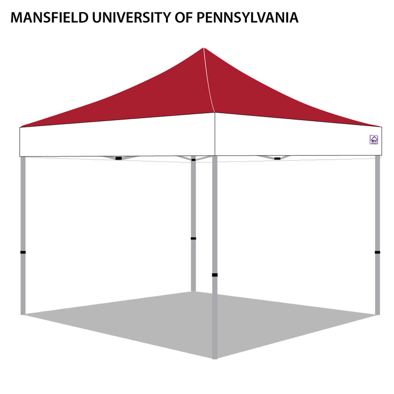 Mansfield University of Pennsylvania Colored 10x10