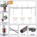 Custom 16x16 Canopy - Impact Canopies USA