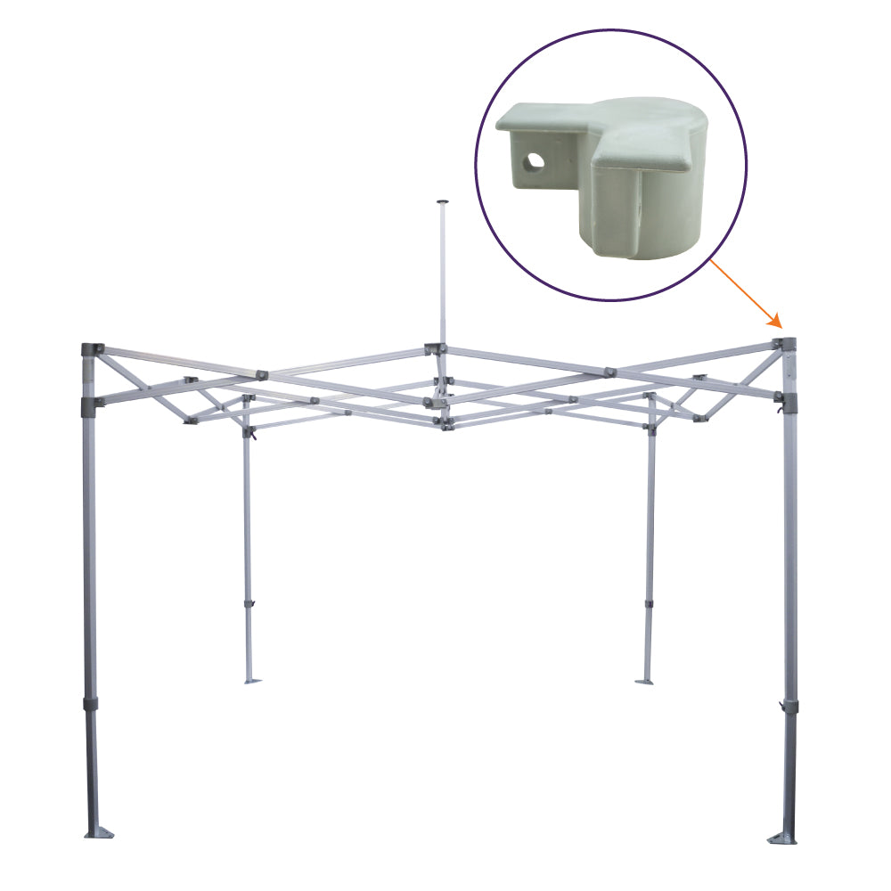 ML Part F. | 2-Way Outer Leg Bracket - Impact Canopies USA