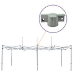 ML 10x20 | 3-Way Middle Outer Leg Bracket - Impact Canopies USA