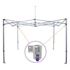 ML Part G. | 2-Way Outer Leg Slider Bracket - Impact Canopies USA