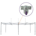 ML 10x20 | 3-Way Middle Outer Leg Slider Bracket - Impact Canopies USA