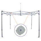M Part E. | Truss Bar Middle Connector - Impact Canopies USA