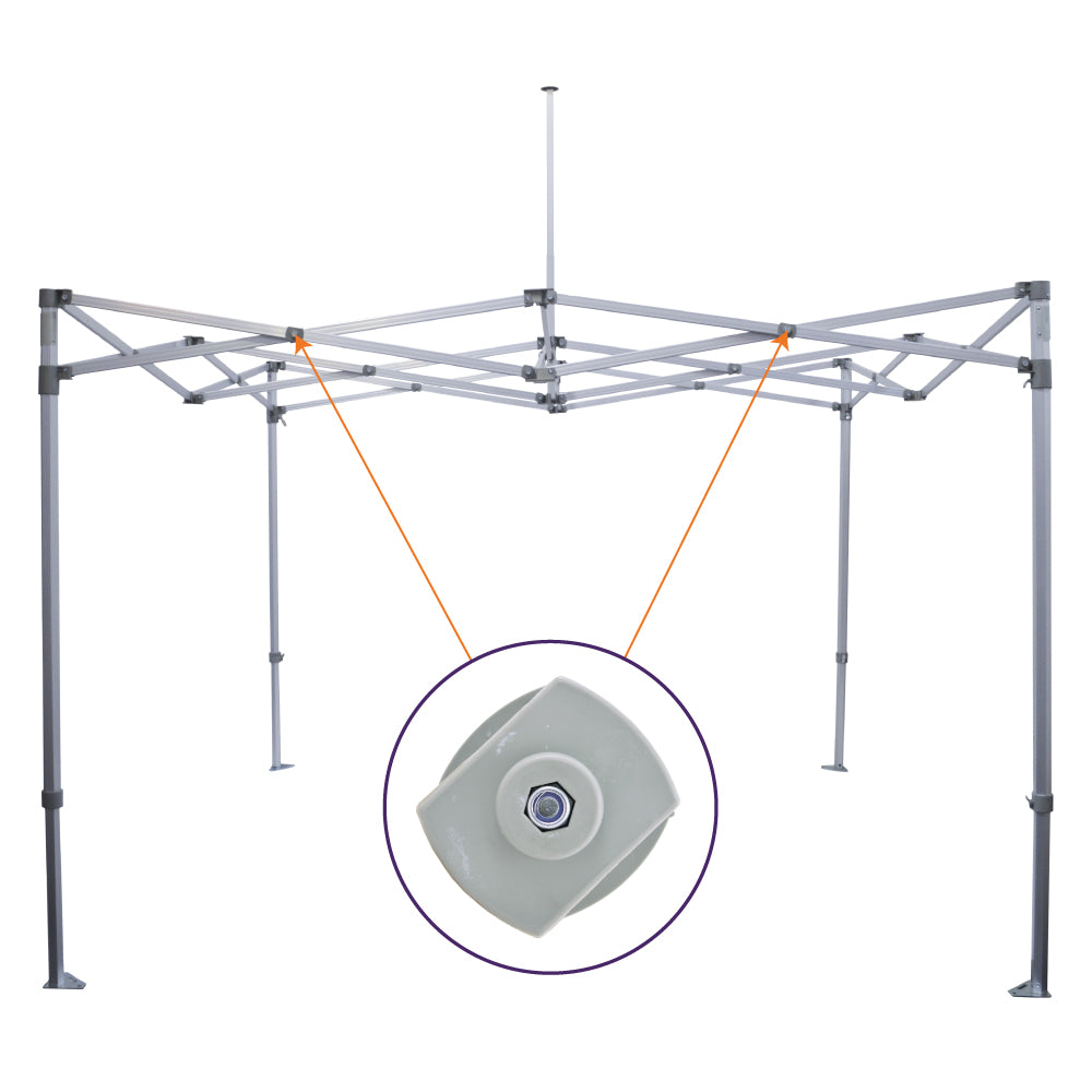M Part E. | Truss Bar Middle Connector - Impact Canopies USA