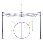 M Part J. | Aluminum Outer Leg with Velcro - Impact Canopies USA