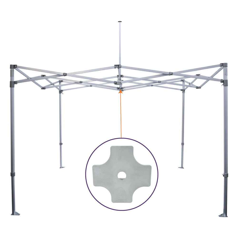 M Part I. | Lower Peak Pole Bracket - Impact Canopies USA