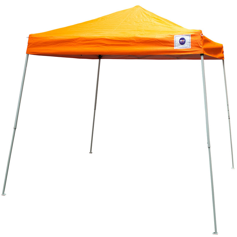 Impact Canopy 10' x 10' Canopy Tent Gazebo with Dressed Legs, White 