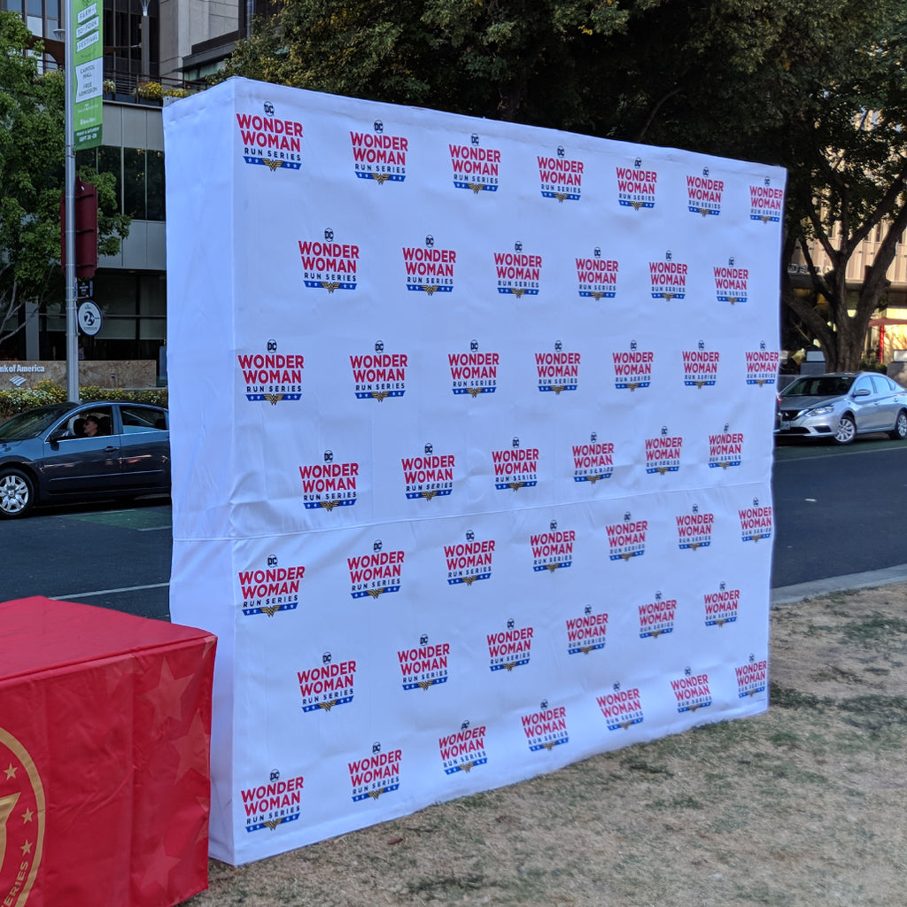 Custom Printed Palisade Pop Up Display Wall - Impact Canopies USA