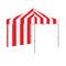 8x8 Carnival Pop Up Canopy Kit - Red & White Striped - Impact Canopies USA