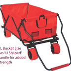 All-Terrain EXTRA LARGE Folding Wagon Collapsible Beach Cart - Impact Canopies USA