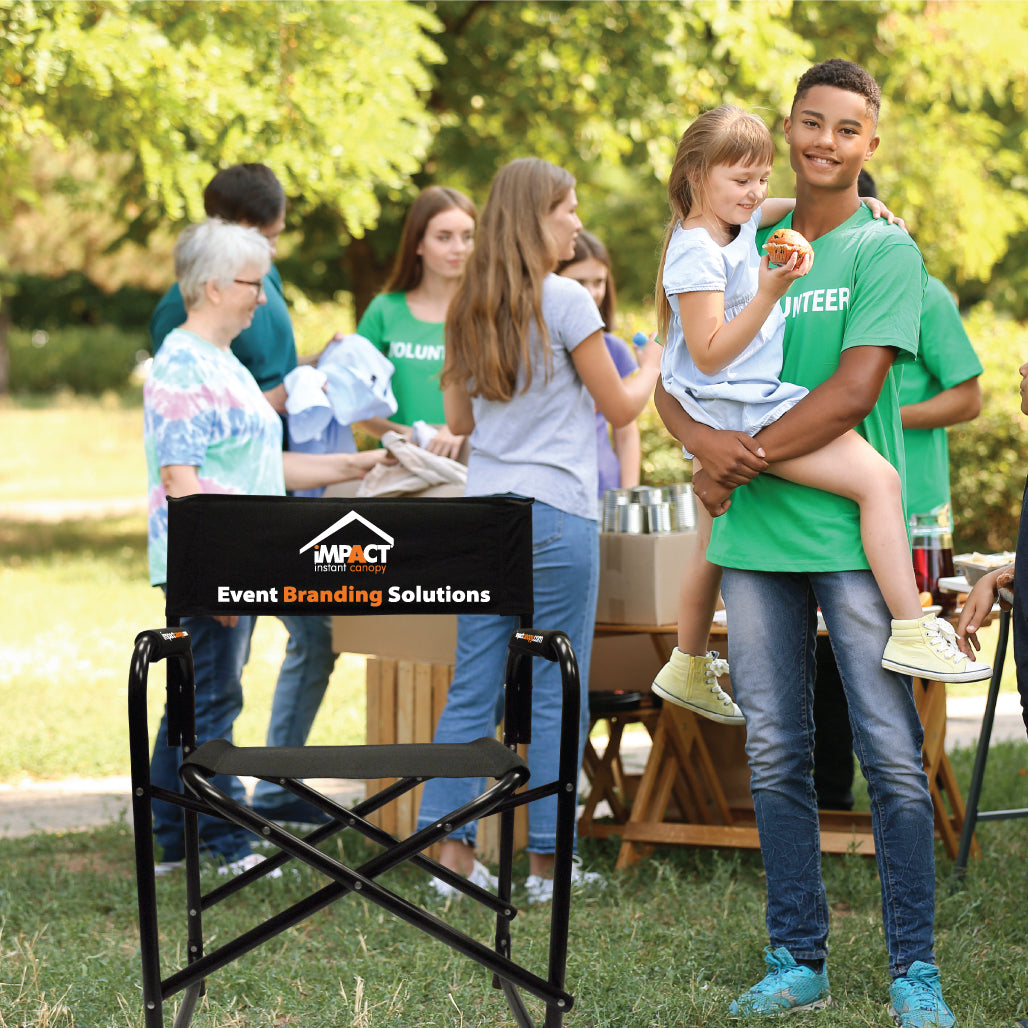 Custom Printed Director's Chair - Impact Canopies USA