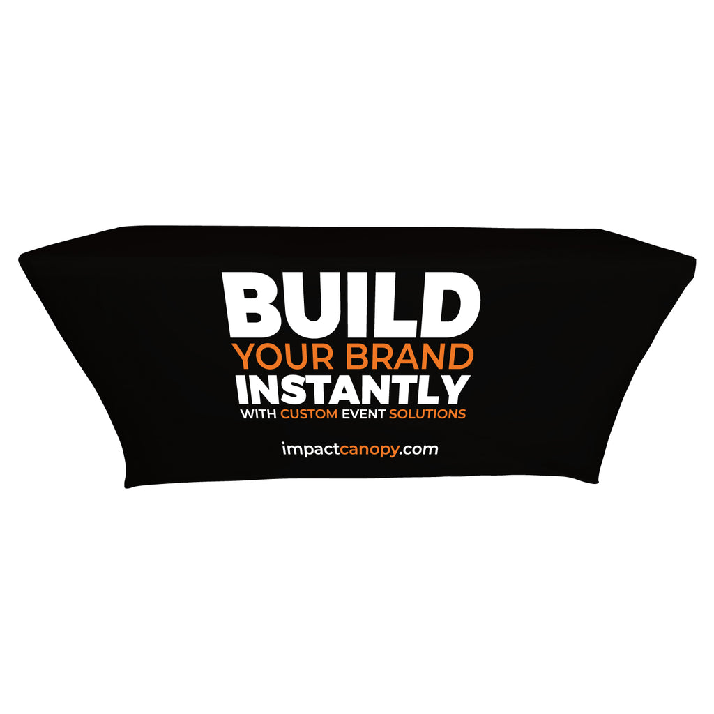 Custom Stretch Table Cover - DRAFT - Impact Canopies USA
