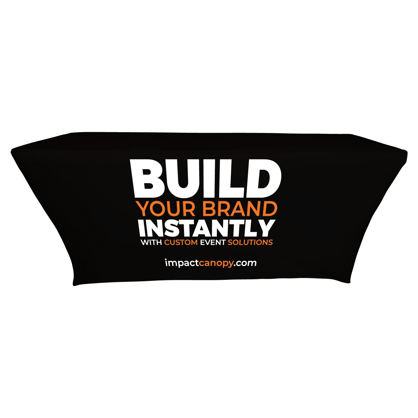 Custom Stretch Table Cover - DRAFT - Impact Canopies USA