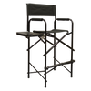 Tall Director's Chair with Side Table