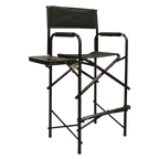 Tall Director's Chair with Side Table