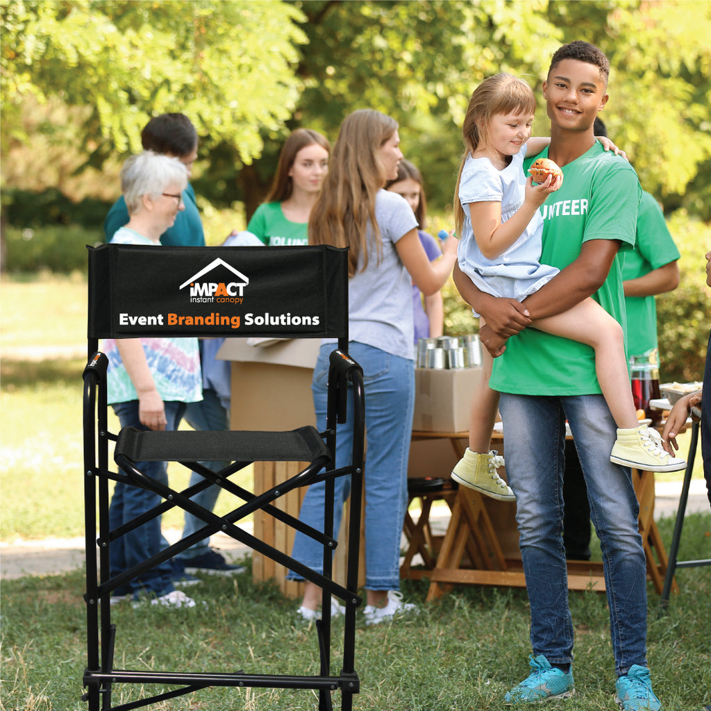 Custom Printed Director's Chair - Impact Canopies USA