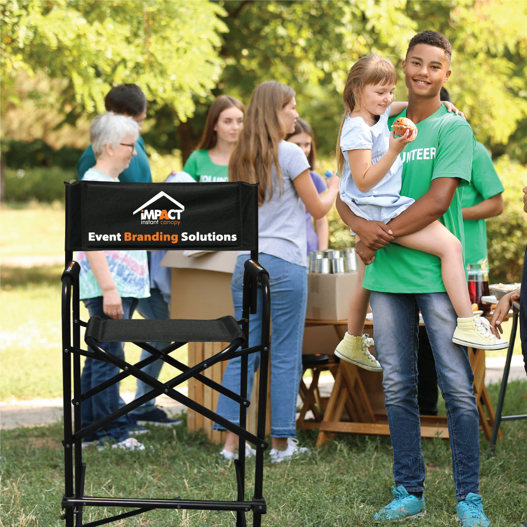 Custom Printed Director's Chair - Impact Canopies USA