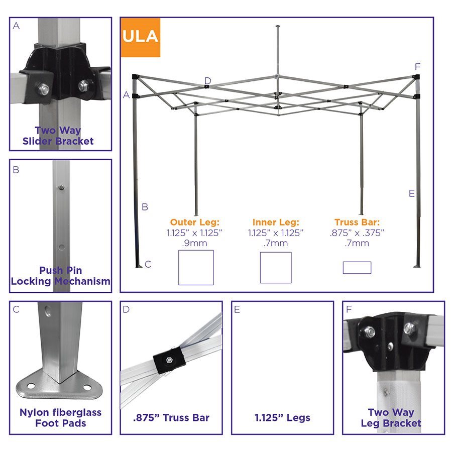 pop up tent mechanism 10x10 Recreational Grade Aluminum Pop up Canopy Tent with Weight Bags – Impact Canopies USA