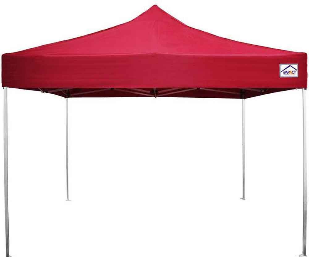 10x10 Recreational Grade Aluminum Pop up Canopy Tent with Sidewalls ...