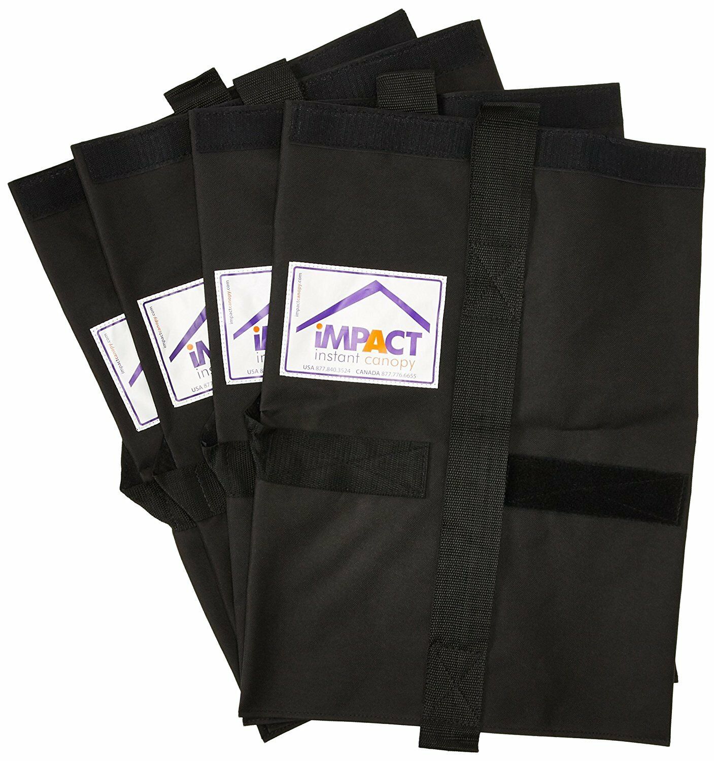 Pop Up Canopy Tent Universal Weight Bag - 4 PACK - Impact Canopies USA