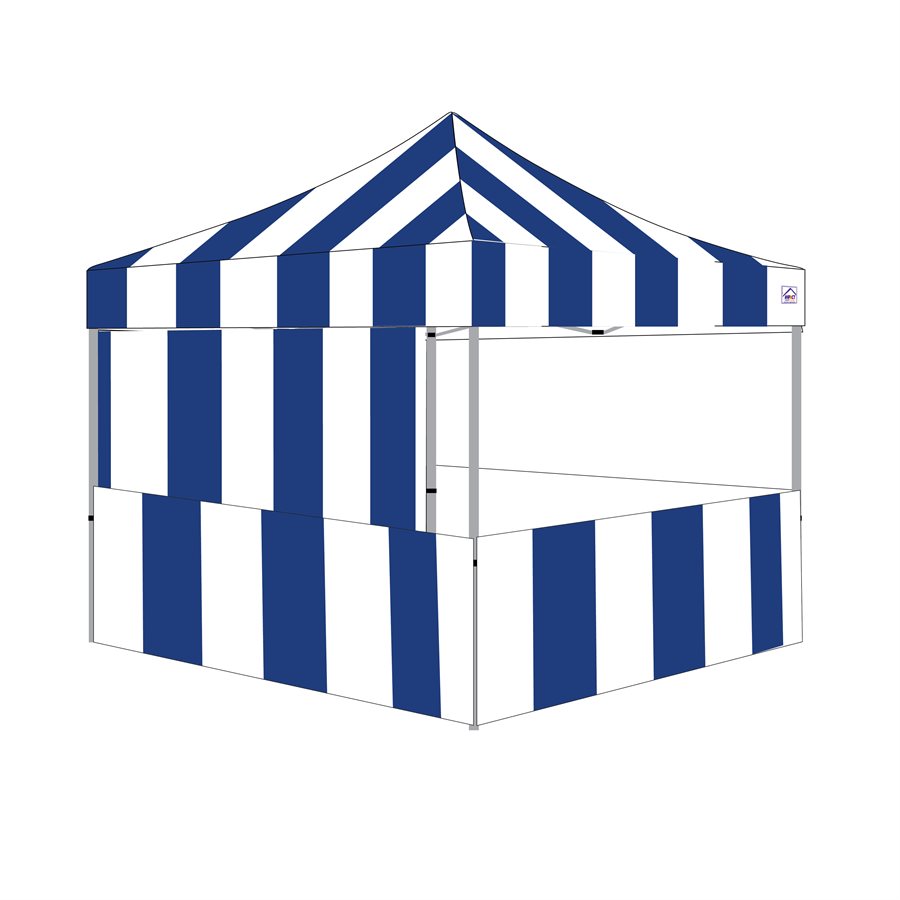 pop up carnival tent 10x10 Pop up Carnival Canopy Tent Vendor Booth with Sidewall and Half Walls