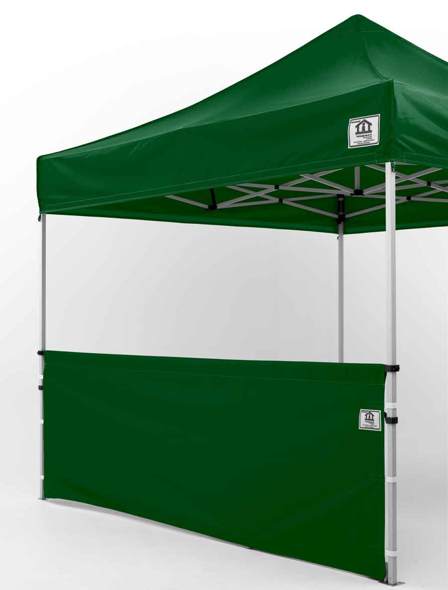 15' Rail Skirt Half Wall - Impact Canopies USA