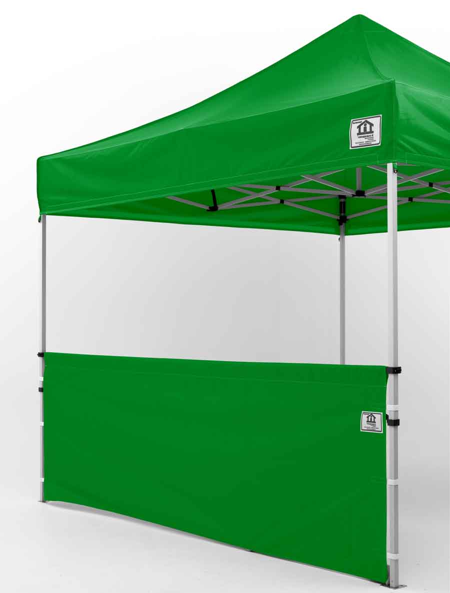 15' Rail Skirt Half Wall - Impact Canopies USA