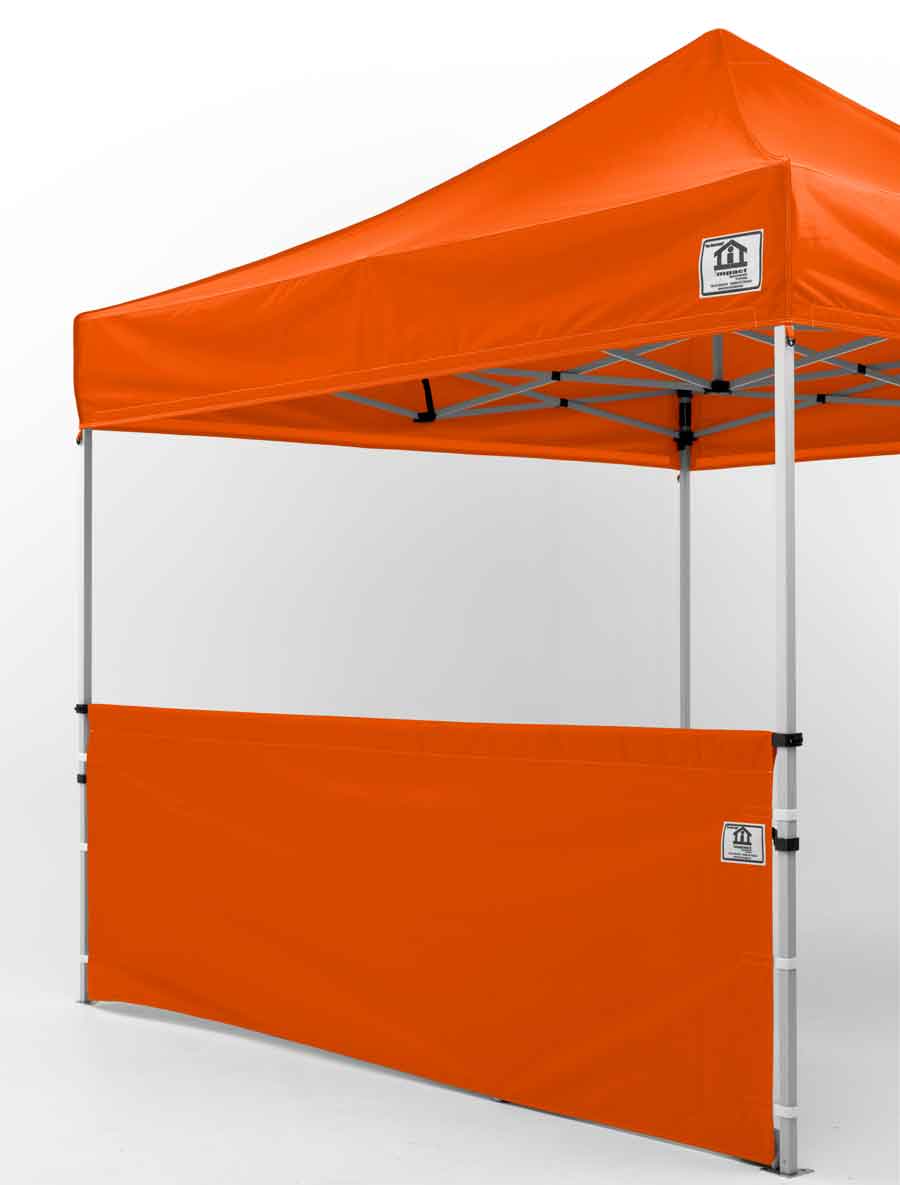 15' Rail Skirt Half Wall - Impact Canopies USA
