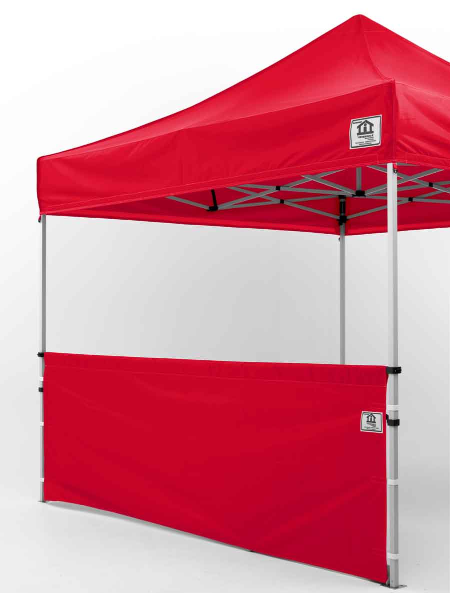 15' Rail Skirt Half Wall - Impact Canopies USA