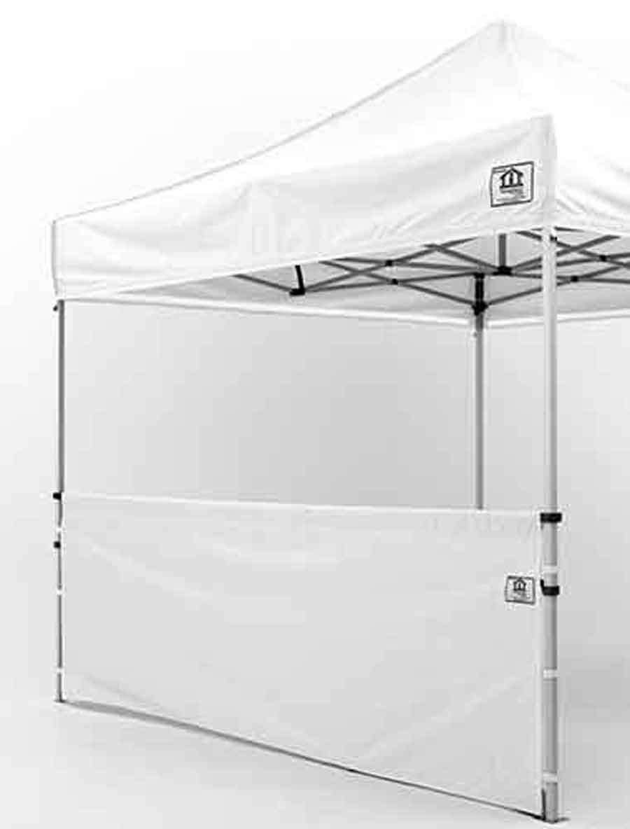 15' Rail Skirt Half Wall - Impact Canopies USA