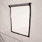 10x10 Pop up Canopy Food Service Mesh Sidewalls with Windows (WALLS ONLY) - Impact Canopies USA