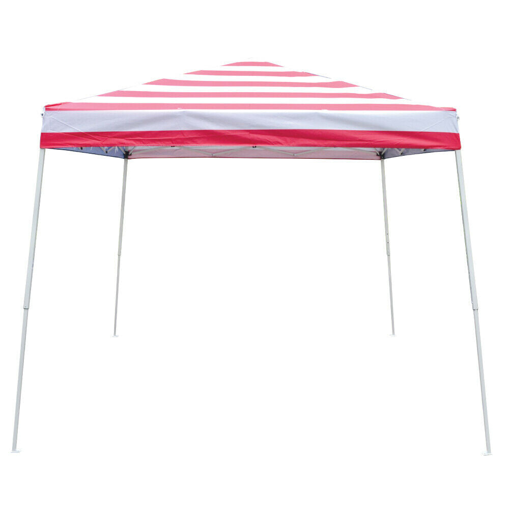 10x10 Slant Leg Pop Up Canopy - Impact Canopies USA