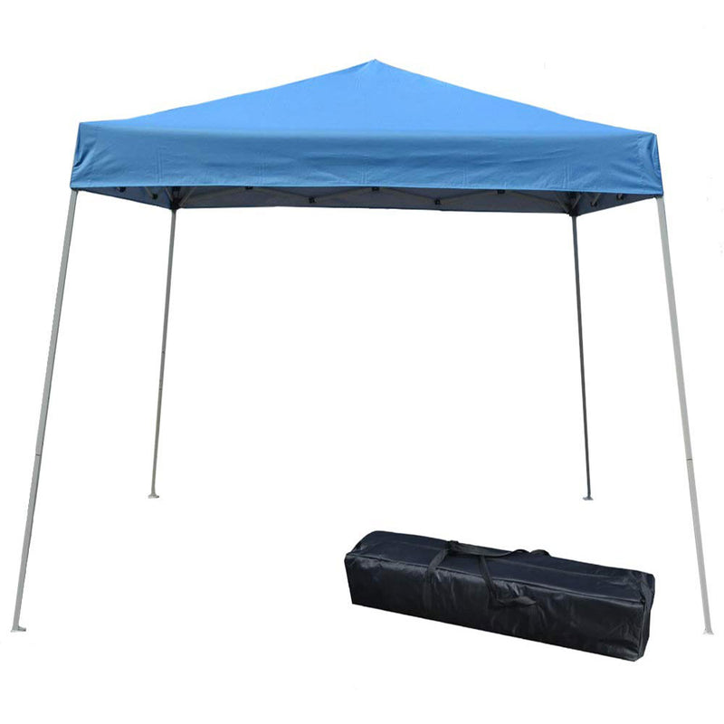 Impact Canopy 10' x 10' Canopy Tent Gazebo with Dressed Legs, White 