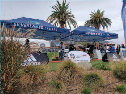 Custom Printed Field Spring Sign Pop-Up A-Frame Banner - Impact Canopies USA